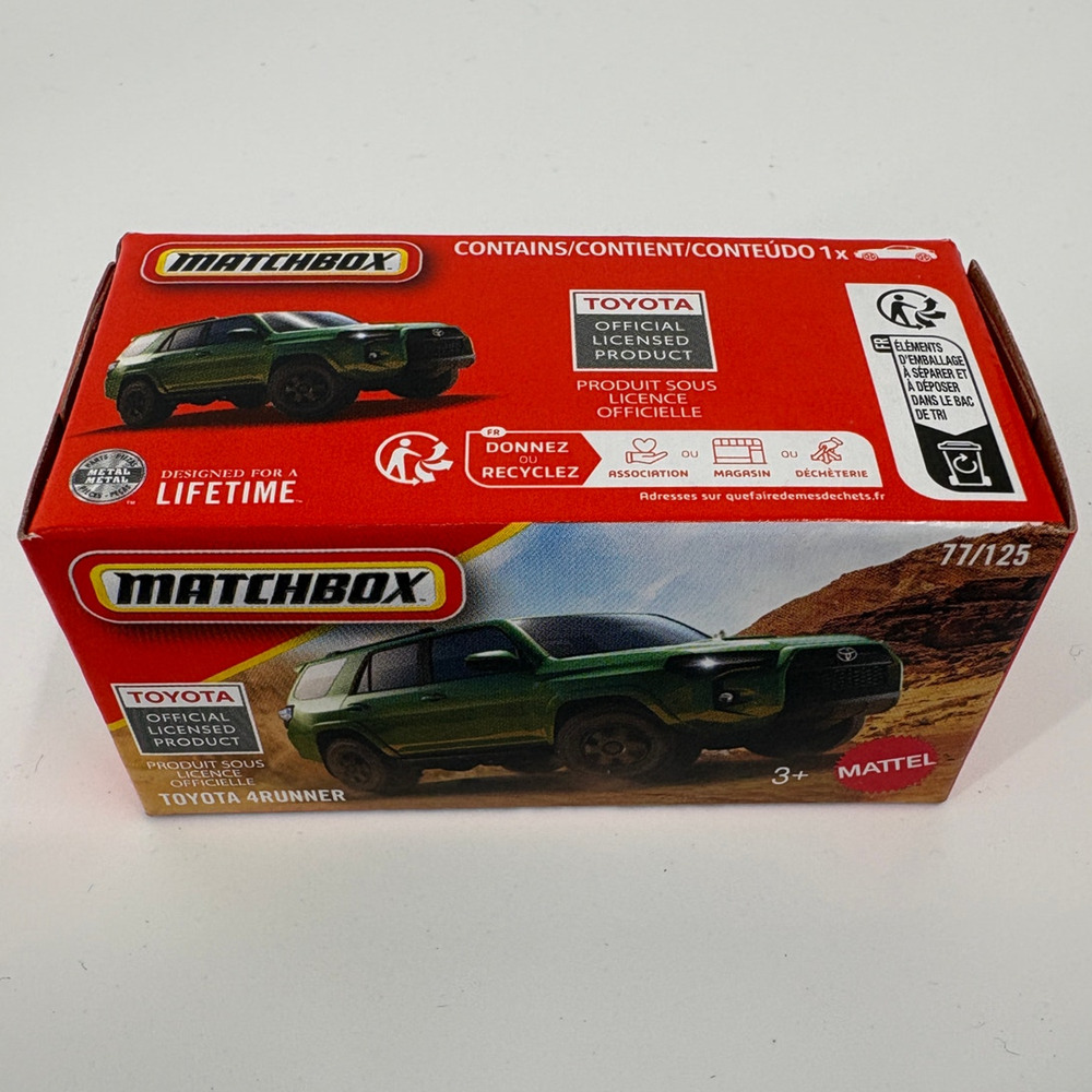 Copied - Matchbox Toyota 4Runner Power Grab 77/125 - Picture 2 of 2